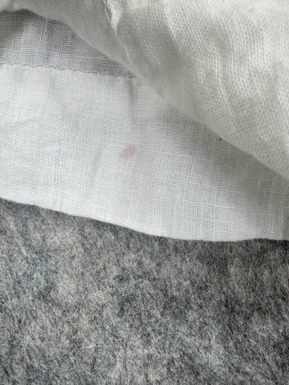 Soft Surroundings White Linen Zip Up Top Embroidered Knots 2X? - Picture 13 of 16